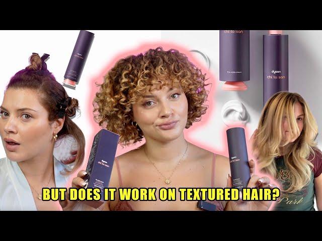 I TESTED THE NEW DYSON CHITOSAN HAIR PRODUCTS ON WAVY, CURLY AND COILY HAIR... this is what happened