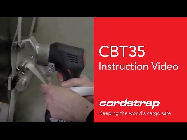 Cordstrap CBT35 Battery Operated Tensioner instruction video