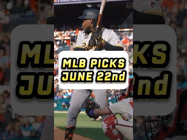 Best MLB Picks Today! | MLB Best Bets, Picks, and Predictions for Sunday! June 22nd