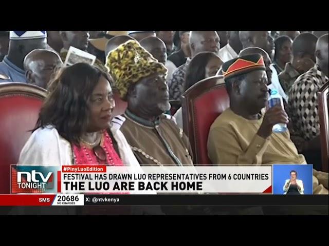 Thousands of Luo Community members attend the 4th Piny Luo Festival in Siaya