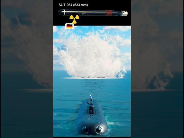 SUT 264 (533 mm)#german#nuclear torpedo#modernwarships#shorts