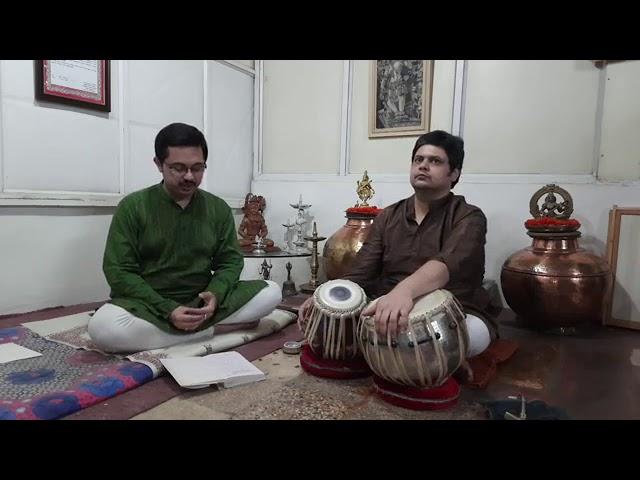 Abhijith Shenoy K - Thaatmaalika - composed by Pt Ramashreya Jha "Ramrang"