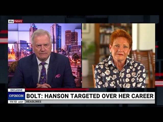 Senator Pauline Hanson: Standing Strong in the Fight for Free Speech