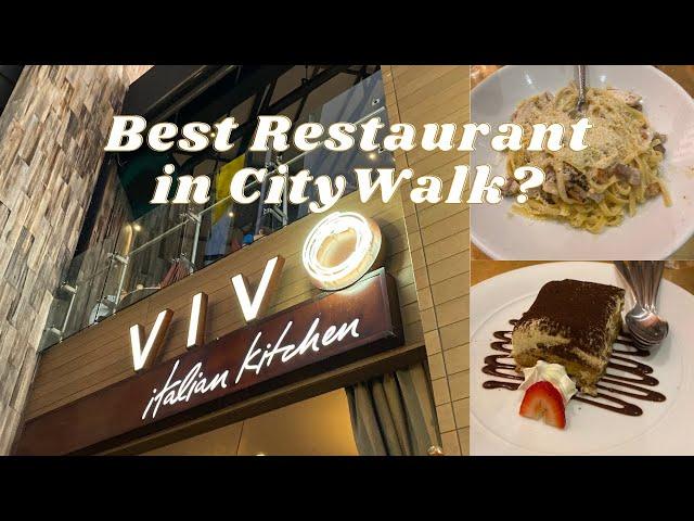 Have We Found the Best Restaurant in CityWalk? |  Vivo Italian Kitchen