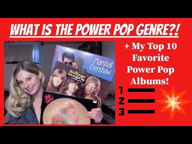 What is the Power Pop Music Genre? | + My Top 10 Favorite Power Pop Albums! 