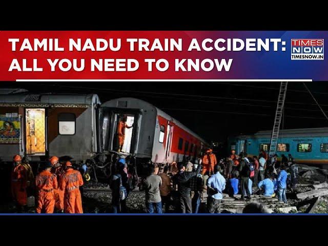 Tamil Nadu Train Accident: Mysore-Darbhanga Express Rams Into Goods Train, Restoration Work Underway