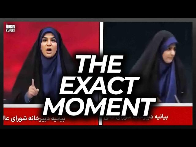 Watch the Exact Moment Iranian TV Studio Hit by Israel Attack
