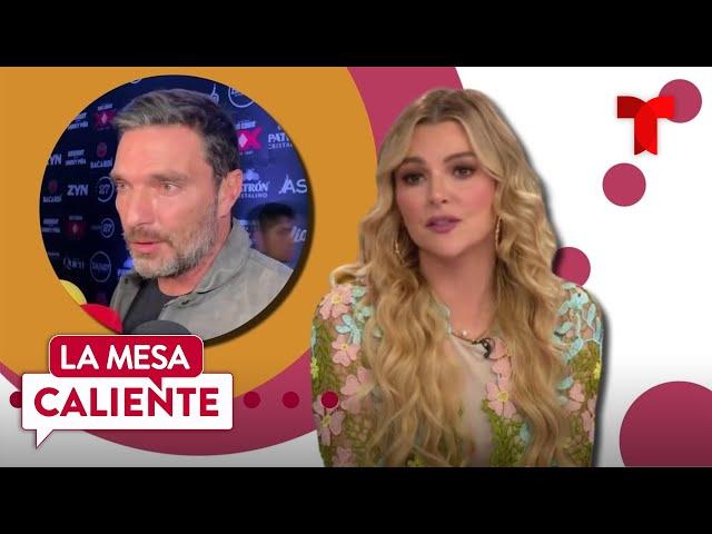 Marjorie de Sousa responde a Julián Gil: "tiempo al tiempo" | La Mesa Caliente