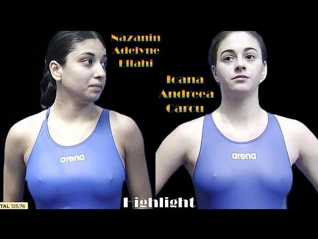 Women's Diving | Ioana Andreea Carcu | Nazanin Adelyne Ellahi | European Games 2023 Highlight