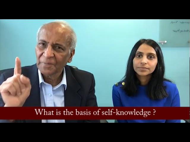 What is the basis of self knowledge? | Jay Lakhani | Hindu Academy