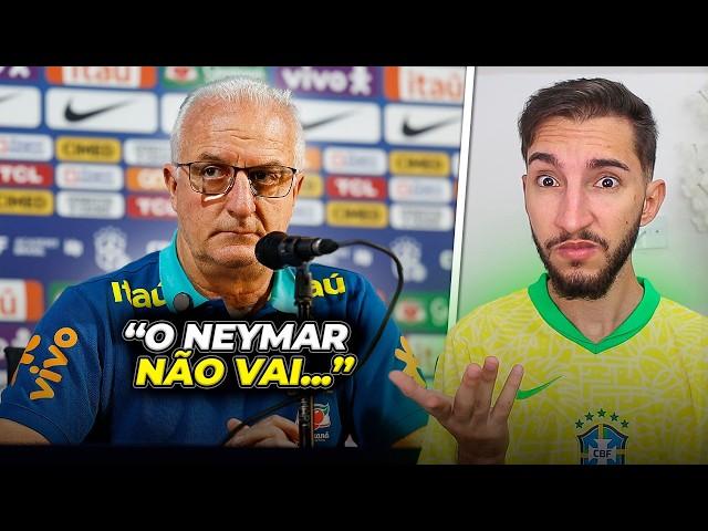 DORIVAL ERROU? Convocação SEM NEYMAR pra Seleção Brasileira!