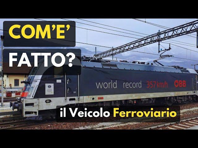 Come è Fatto un VEICOLO FERROVIARIO? Scopriamo La FERROVIA