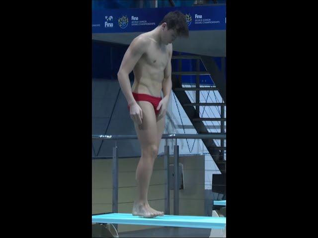 Impressive diver Stefano Belotti (11) #diving #speedo