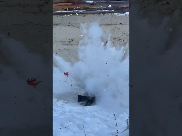 Автономный порошковый огнетушитель FinFire в действии