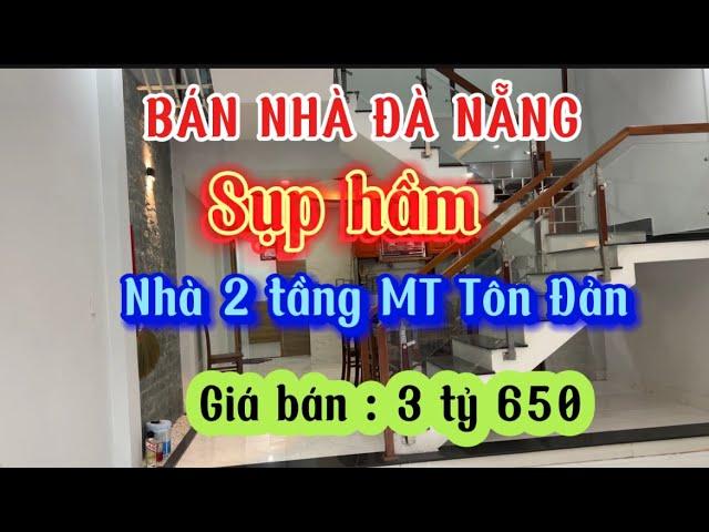 (Đã Bán )BÁN NHÀ ĐÀ NẴNG - Bán nhà 2 tầng MT Tôn Đản , Cẩm Lệ , Đà Nẵng , giá 3 tỷ 650 .