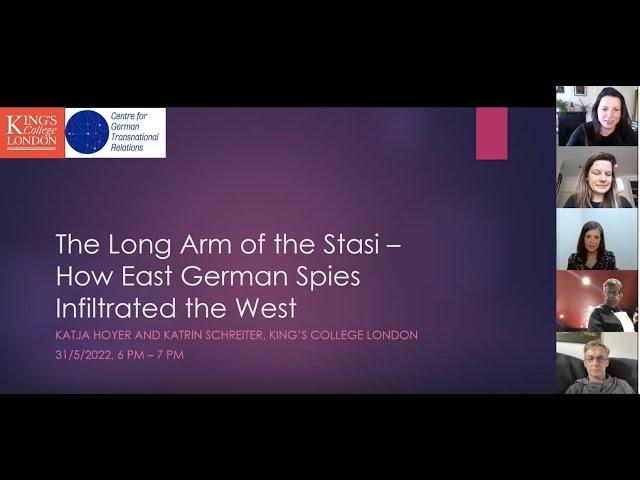 The Long Arm of the Stasi - How East German spies infiltrated the West