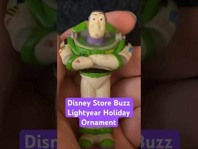 Disney Store Buzz Lightyear Holiday Ornament Figure #disneystore #buzzlightyear #toystory