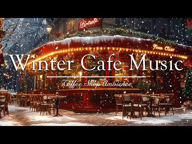 Winter coffee jazz  soft jazz warms the soul - background music for cafes, work, study