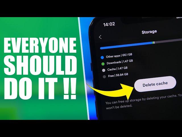 How To Clear iPhone CACHE - iOS 15 !