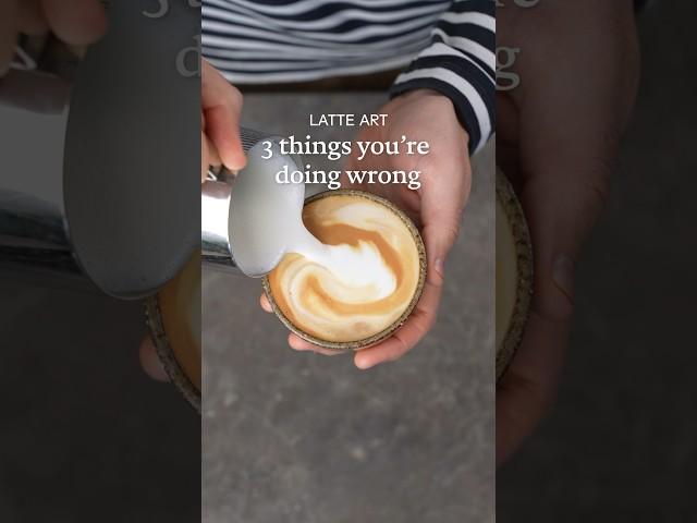 3 ways to fix your latte art