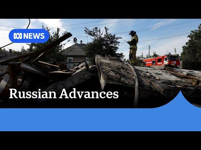 Russia reportedly gains more ground as more Ukrainians desert towns in Donetsk | ABC News