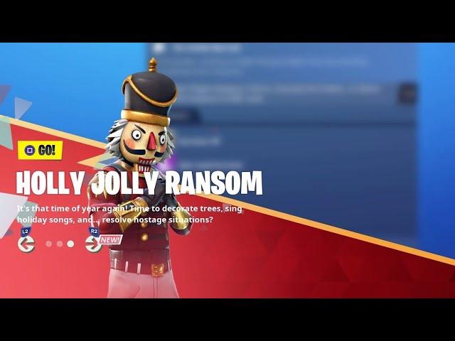 Fortnite StW : Holly Jolly Ransom - His Heart Grew Five Sizes