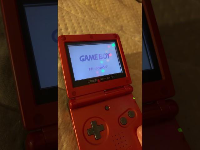 Gameboy Advance SP ASMR  #gameboy #retro #gba #nostalgia #amsr