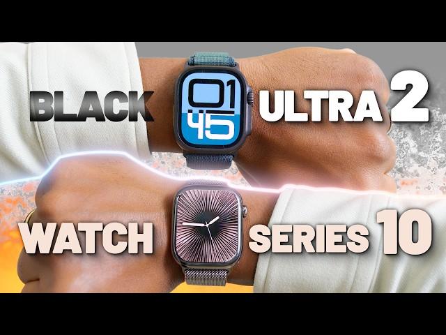 NEW Apple Watch Series 10 & BLACK Ultra 2 Unboxing!