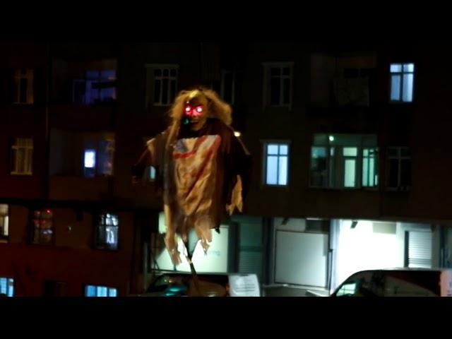 GHOST PRANK WİTH DRONE 