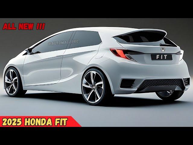 First Look!!! 2025 Honda FIT Revealed - Best Compact hatchback in its class