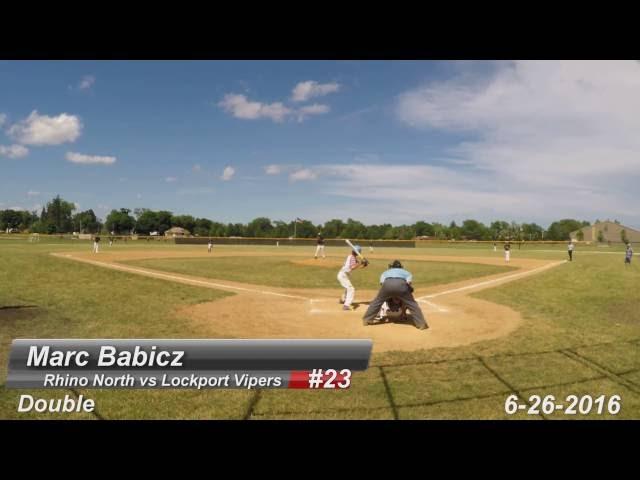 Marc Babicz (Rhino North) vs Lockport Vipers 6-26-2016 (ShortRangeMissile) (Double)