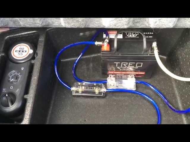 Installation: Second Battery for Car Audio - Custom 2010 Dodge Challenger SRT8