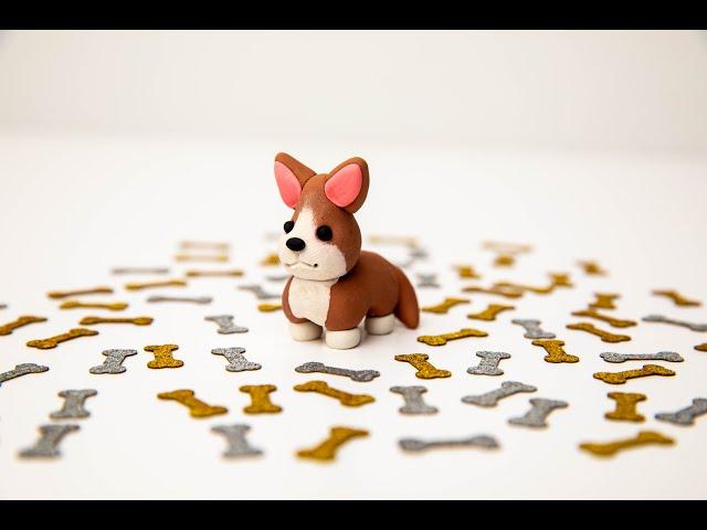 Cute Corgi Craft Eraser | Sculpey Bake Shop Eraser Clay | Sculpey.com