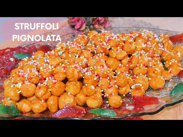 PIGNOLATA (STRUFFOLI) CALABRESE | A TYPICAL CHRISTMAS RECIPE | EASY AND VERY GOOD