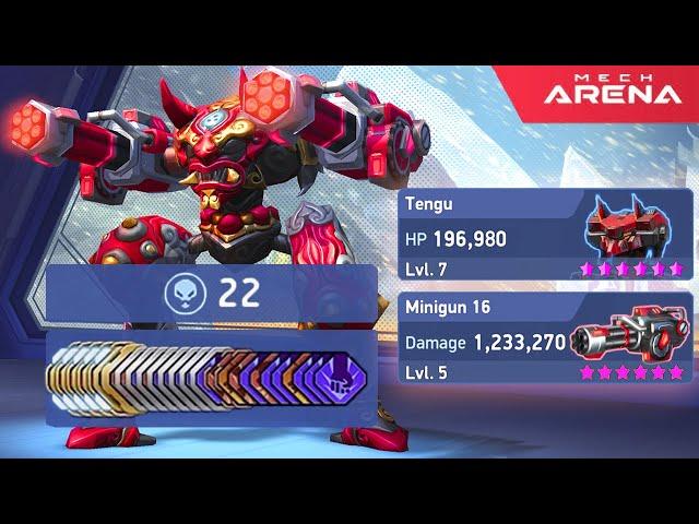 Mech Arena: New legendary "Tengu" or buff old one?