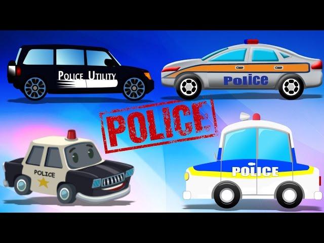 Police Compilation | Cops Cars | Kids Video