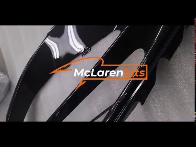 Mclaren 765LT, 720s Coupe and Spider headlight insert in carbon fibre.