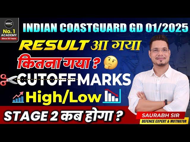 Good NewsICG GD 01/2025 RESULT OUT | ICG Result 2024 | ICG GD Stage 1 Cutoff | ICG GD Result 2025