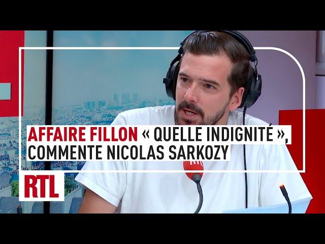 Affaire Fillon : "Quelle indignité", commente Nicolas Sarkozy