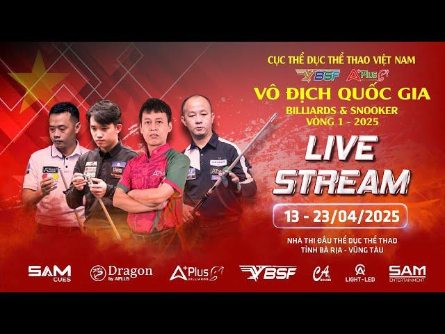 Bàn 1 | Đoàn Minh Kiệt (BD) - Cao Thành Trúc (BĐ), GIẢI BILLIARDS 1 BĂNG VÔ ĐỊCH QUỐC GIA 2025