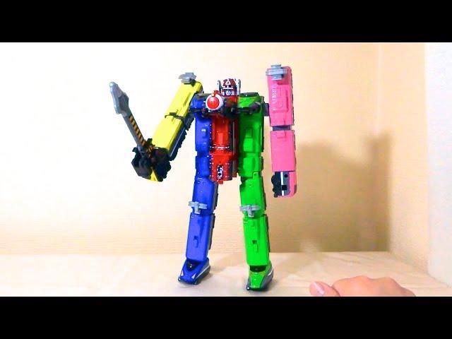 【烈車戦隊トッキュウジャー】烈車合体DXトッキュウオー Part.2 Ressha Sentai ToQger DX TOQ-OH Review