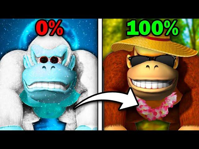 J'ai 100% Donkey Kong Country Tropical Freeze, C'était Douloureux.