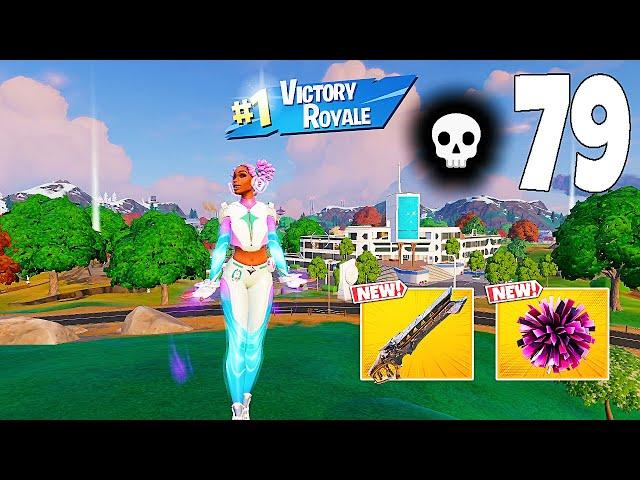 79 Elimination Solo Vs Squads "Zero Build" Gameplay Wins (NEW Fortnite Chapter 6 PC)