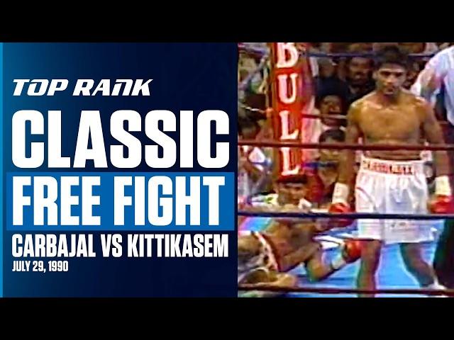 Michael Carbajal's First World Title Win | BIRTHDAY FREE FIGHT