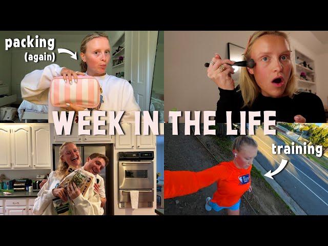 week in the life: resetting post vacation, workouts, organizing pr
