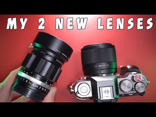 Incredible Two NEW Lenses - in hand First Look!