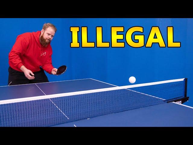 World's Most Ridiculous Ping Pong Serves