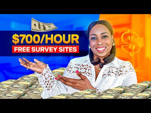 Top 6 FREE Survey Sites That Pay INSANE Money: Earn Up to $700/Hr!
