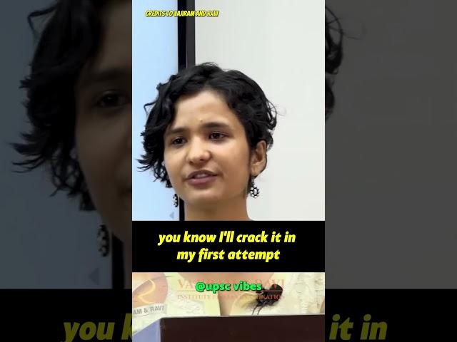 consistency is greater than motivation - Srusti Sharma(AIR 1-2022) #upsc #motivation