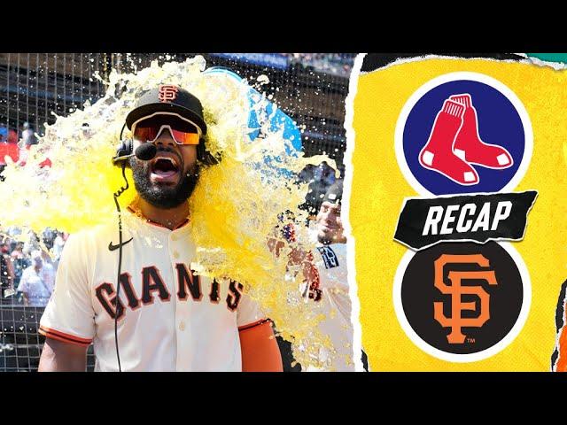 Red Sox vs. Giants Game Highlights (6/22/25) | MLB Highlights